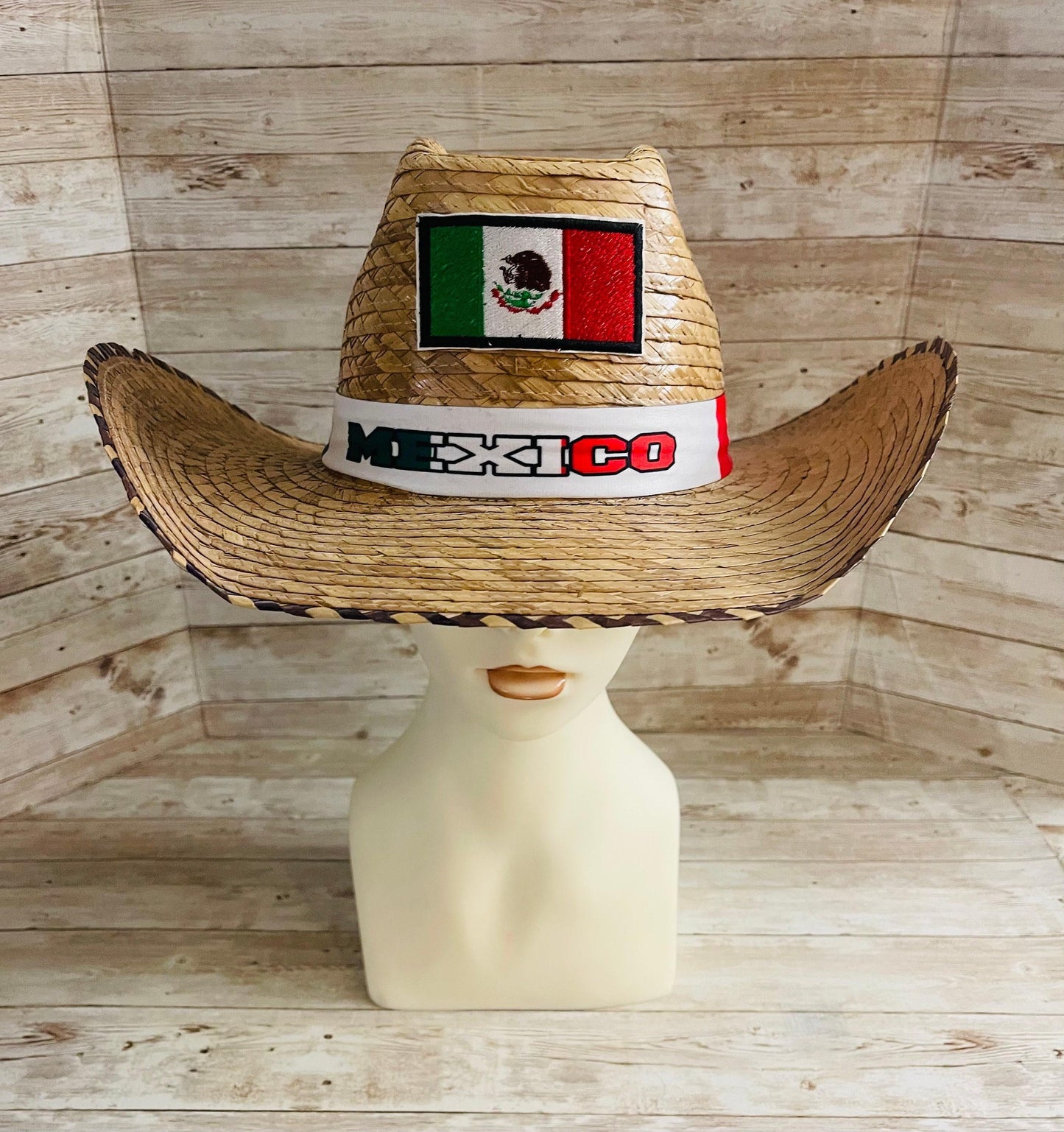 Cowboy Mexican Hat Sombrero Vaquero Artesanal de Palma de Mexico