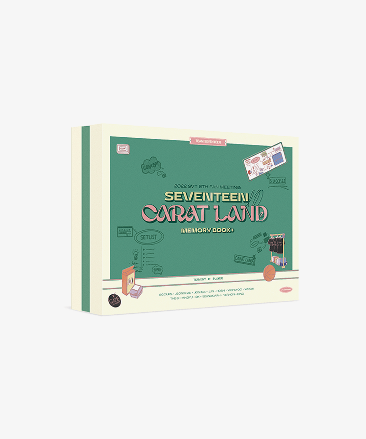 Seventeen - 2022 Seventeen In Caratland Memory Book + DVD Digital Code