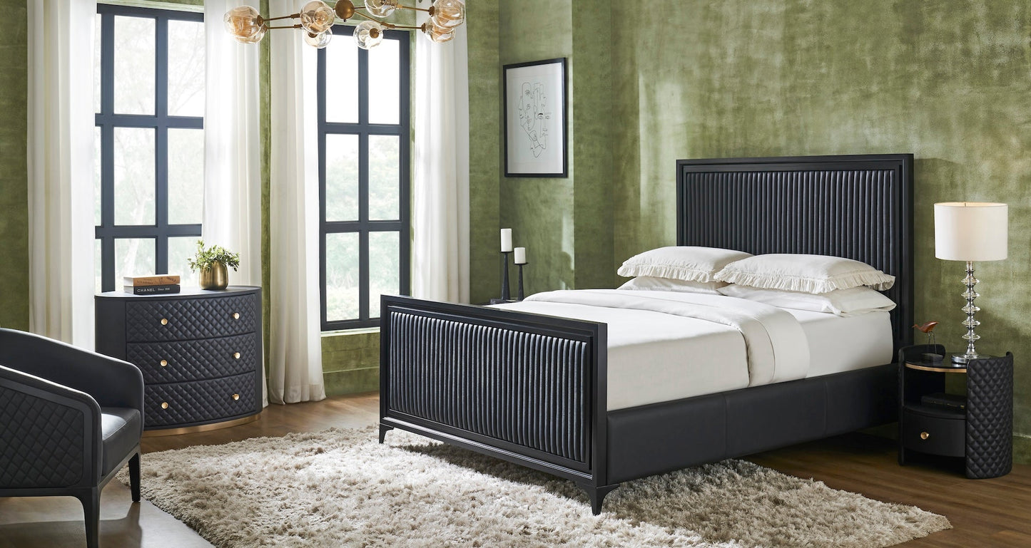 Stanford Leather Bed Stead