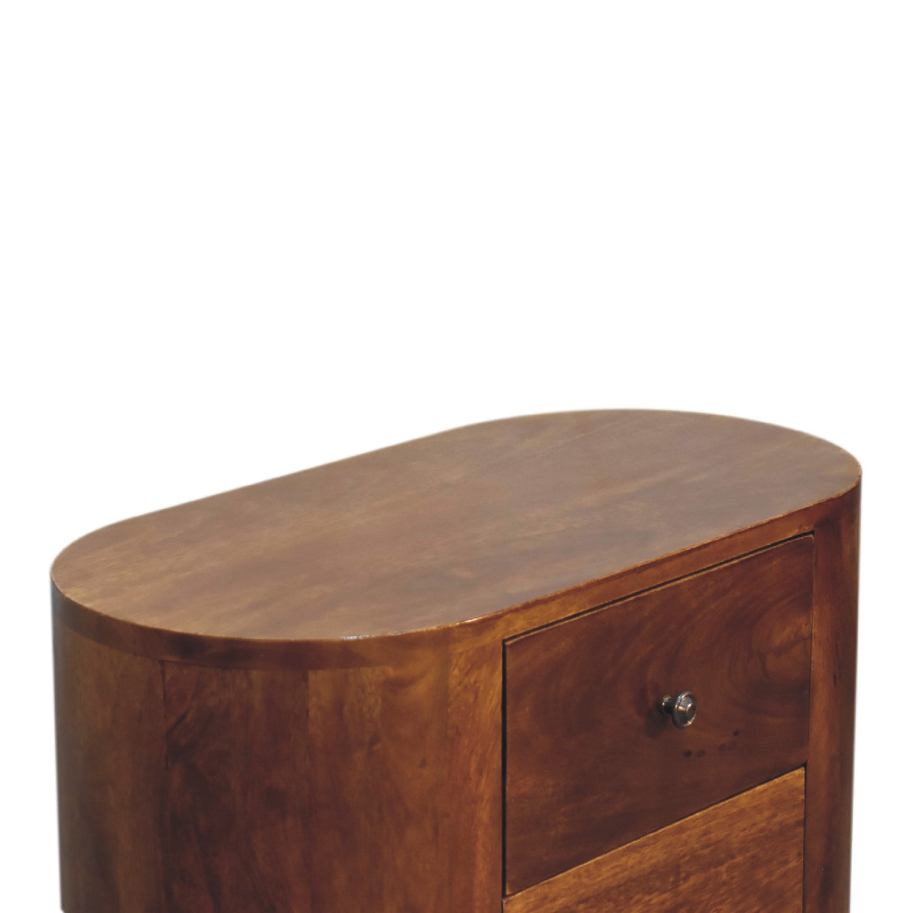 Solid Wood Mini Chestnut Cabinet