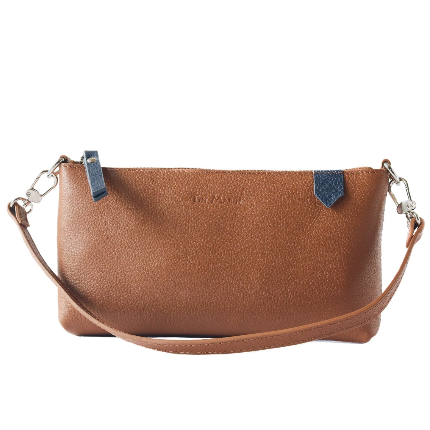 Elia Convertible Leather Bag – Clutch, Shoulder & Crossbody