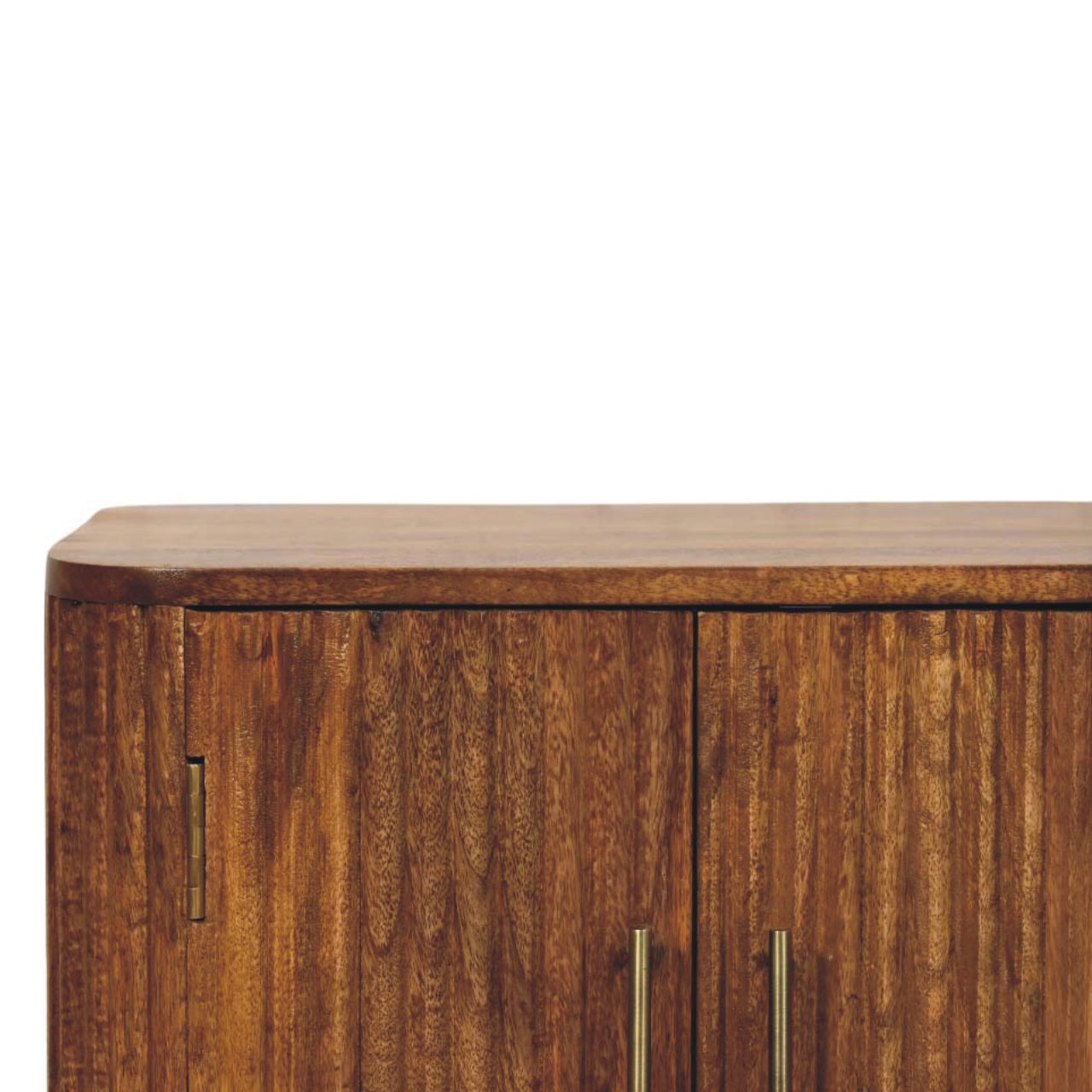 Solid Wood Solis Fluted Cabinet