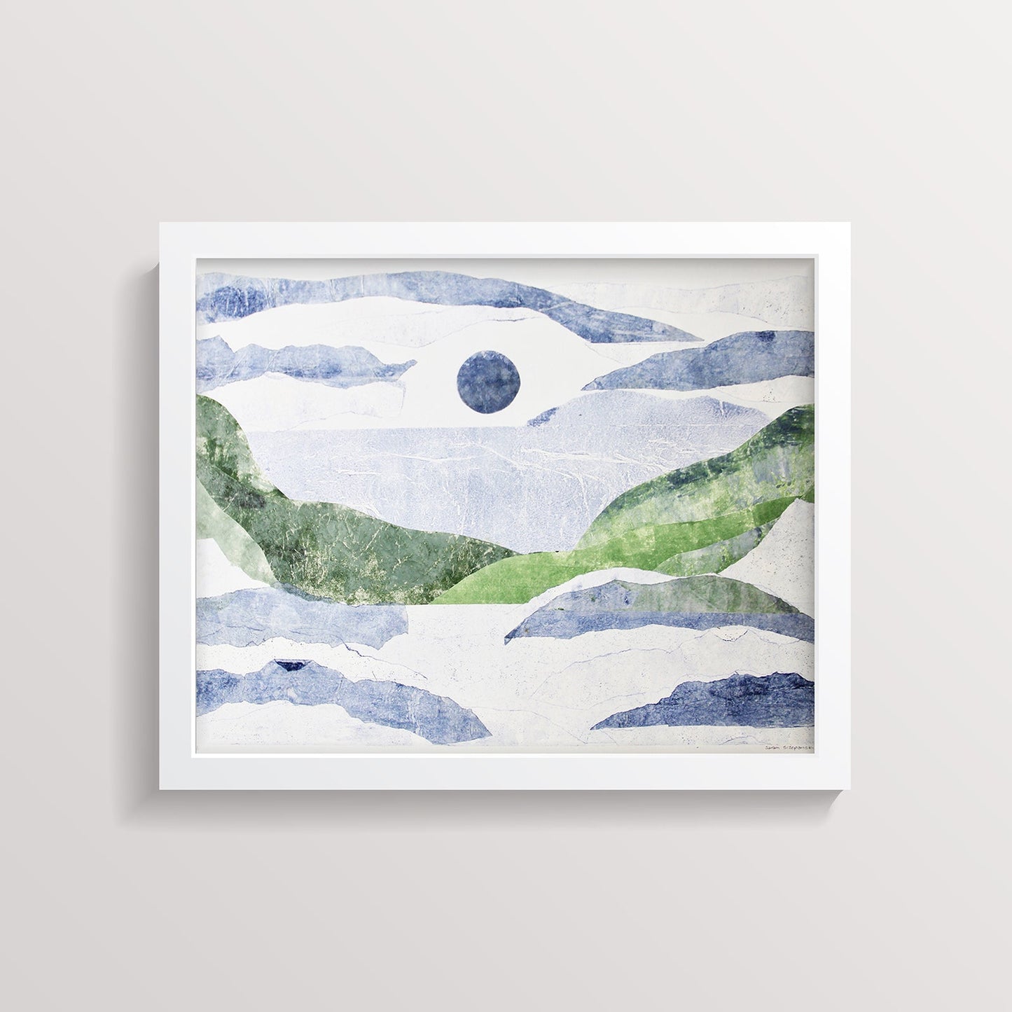 Serenity Landscape Small Framed Print