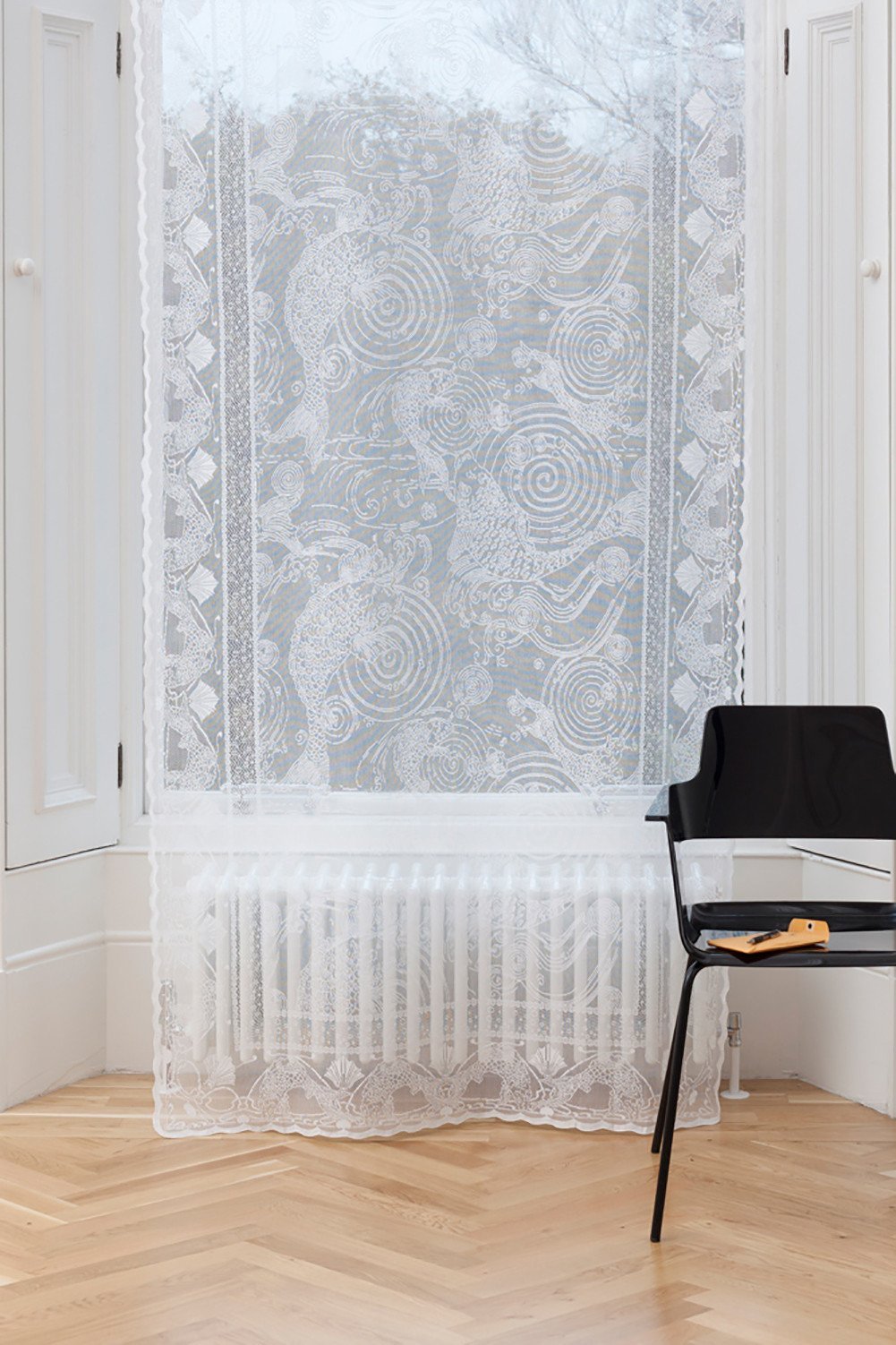 Scottish Lace Panels: The Japanese Carp