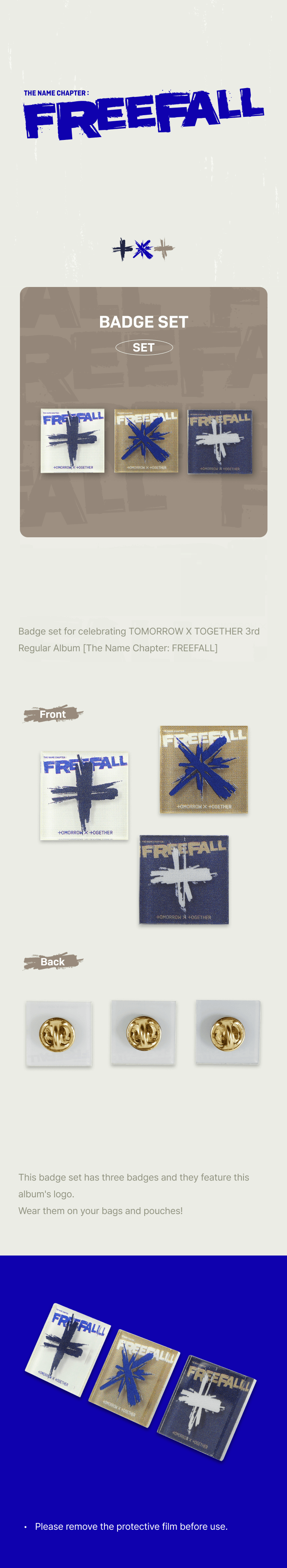 TXT Official MD - The Name Chapter Freefall
