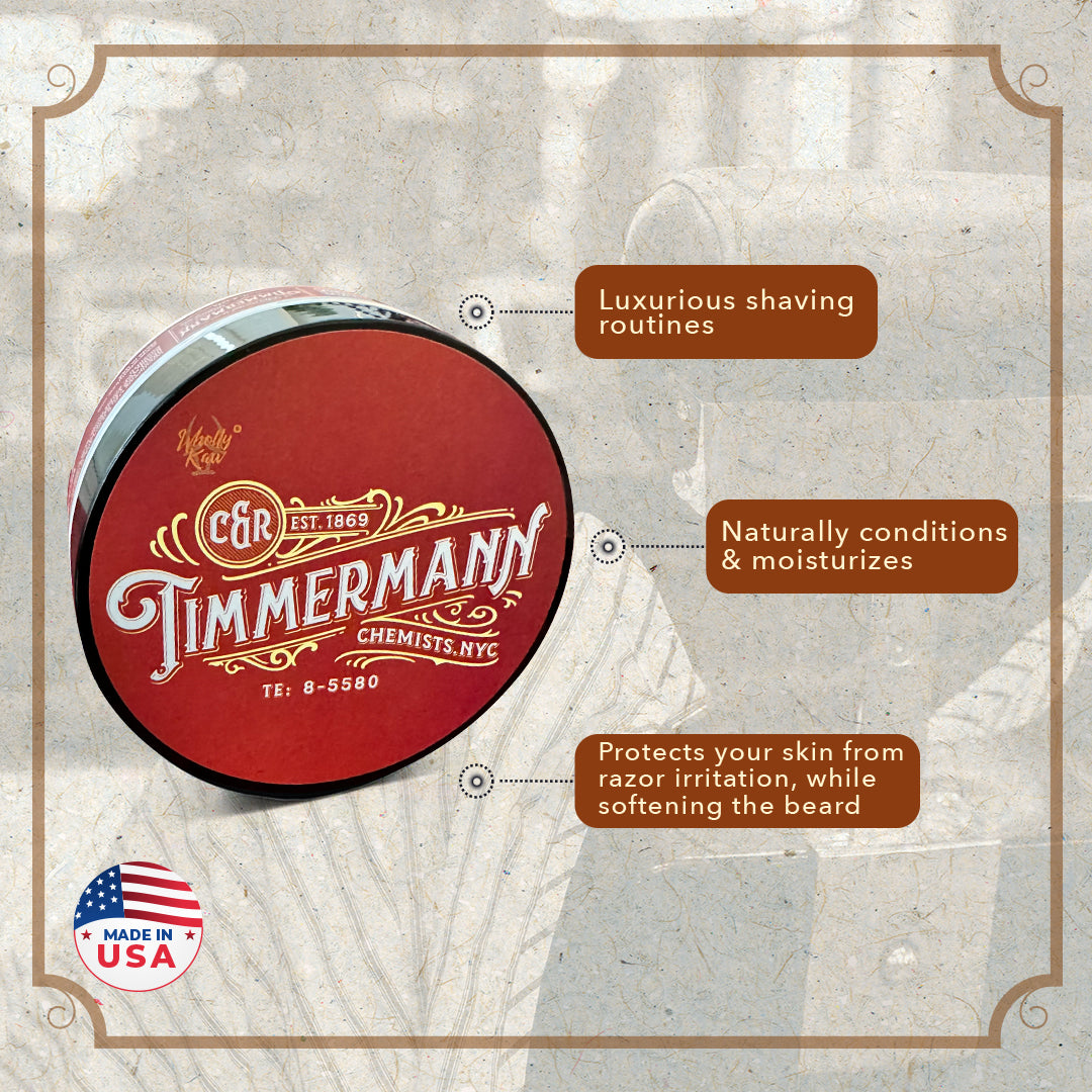 Timmermann Red Label 1869 Shaving Soap