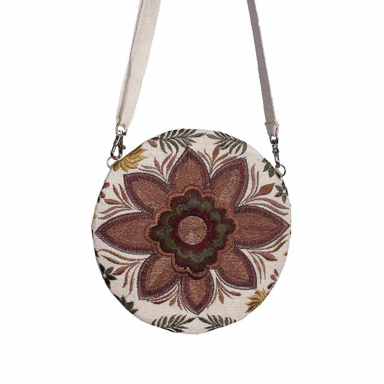 Crossbody Flor Canteen Bag | Clutch - Thailand