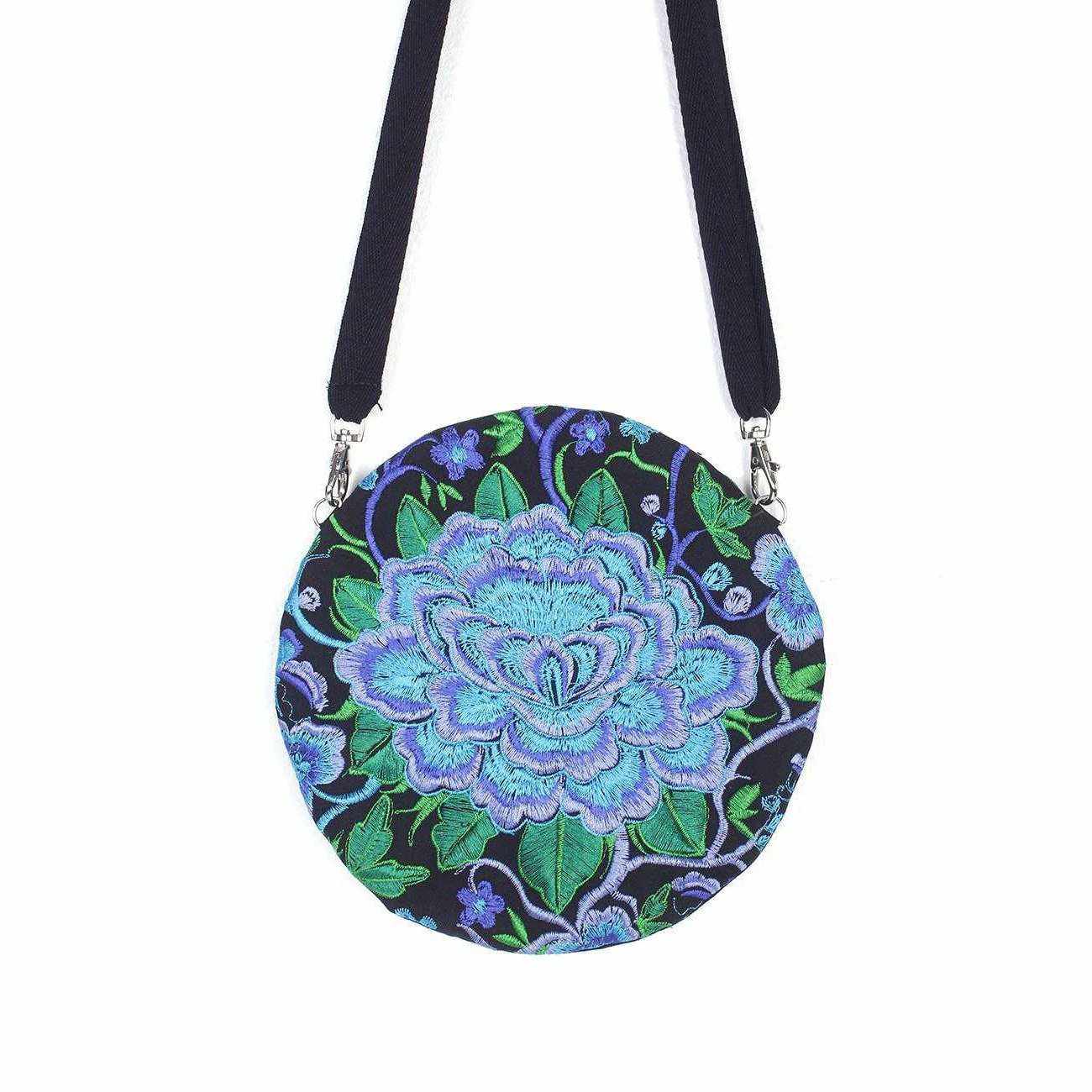 Crossbody Flor Canteen Bag | Clutch - Thailand