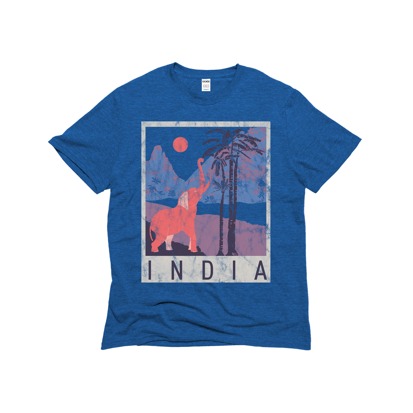 India Travel Unisex Eco-Triblend Tee - Osadia Concept Store