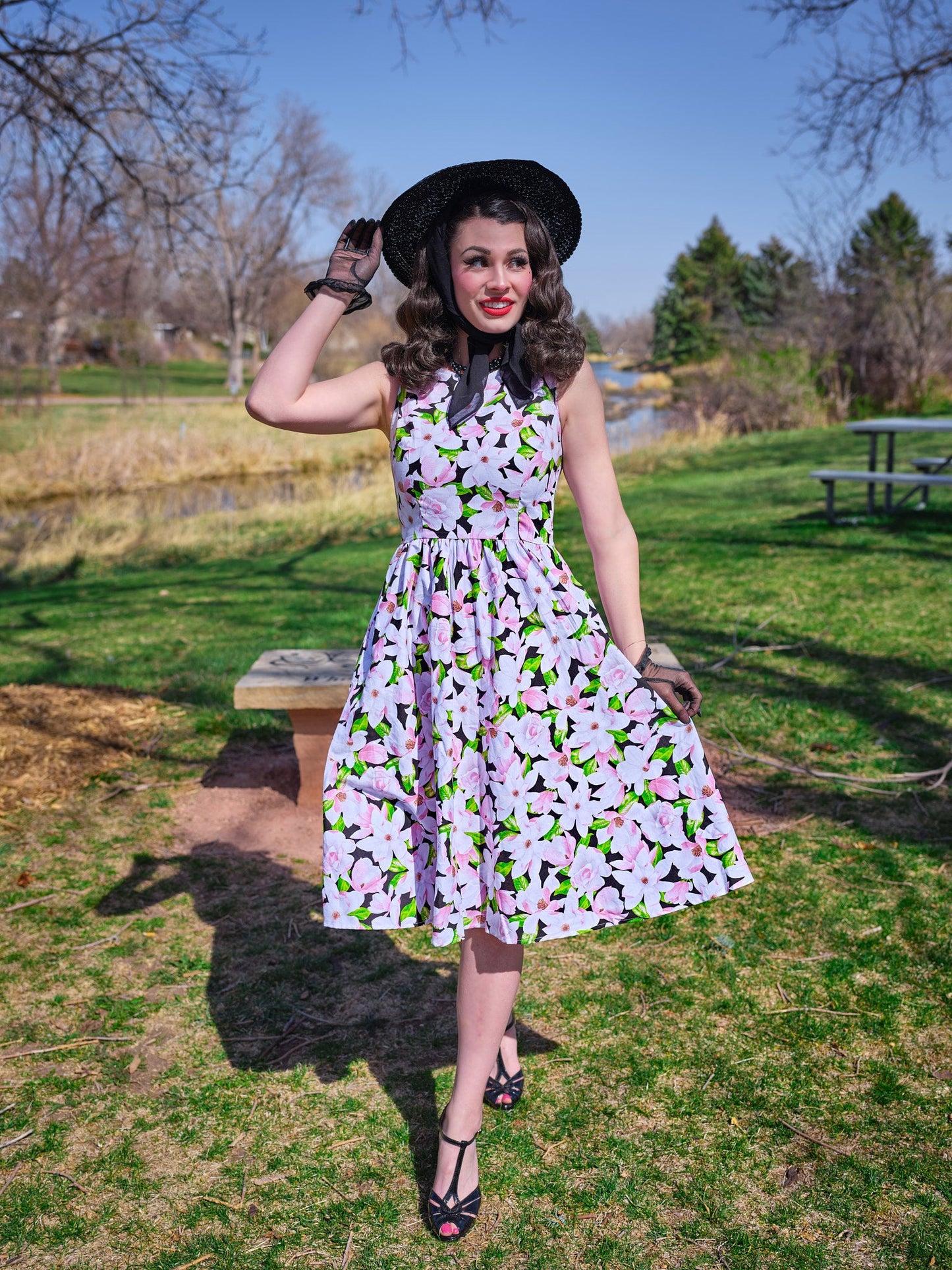 Magnolia Midi Dress