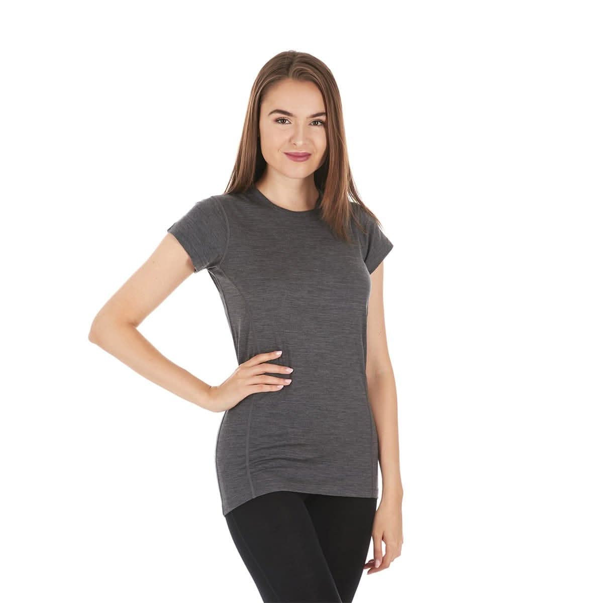 Lightweight Women's T-Shirt Crew Top - 100% Merino Wool - Osadia Concept Store