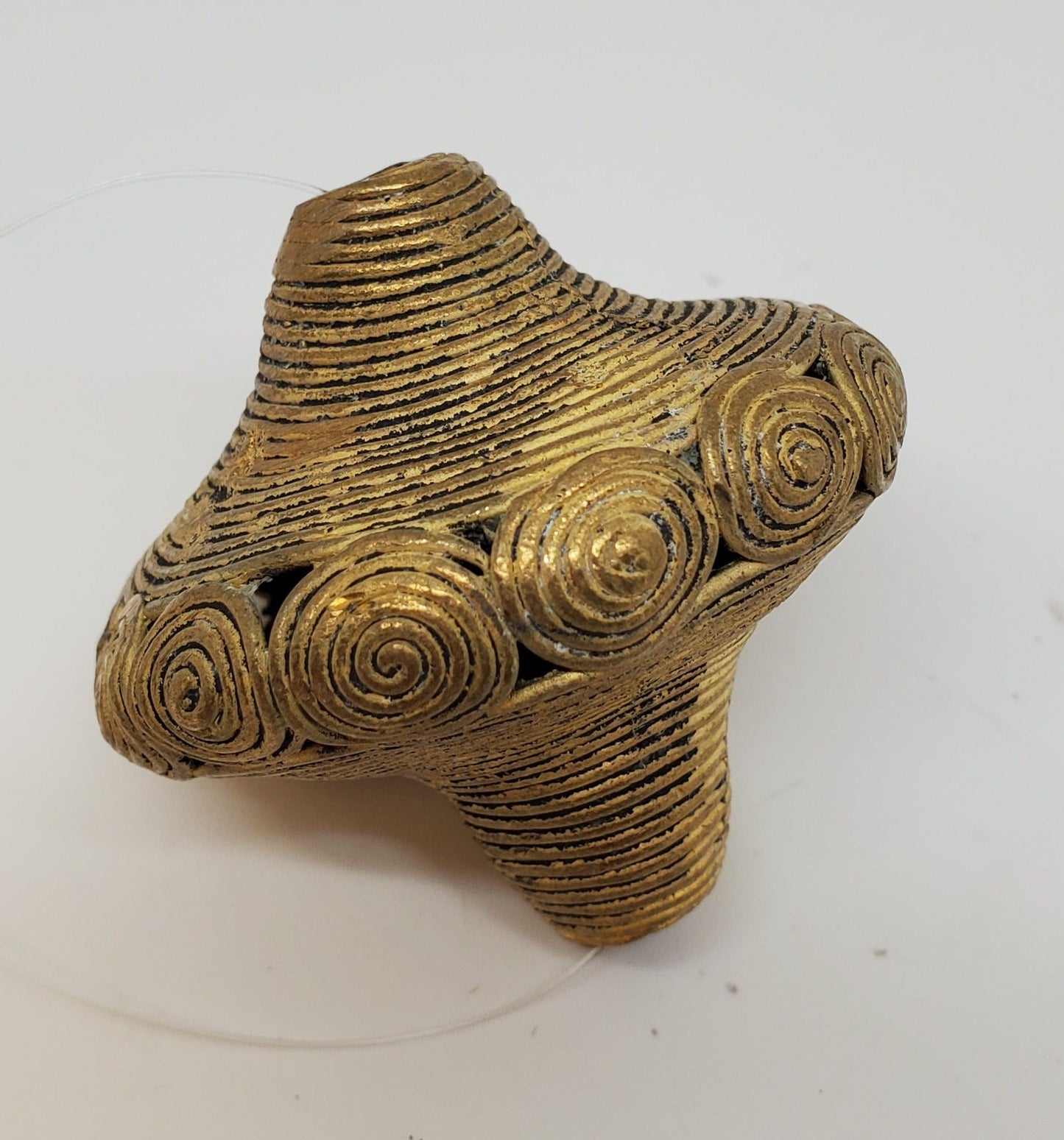 Brass Bead Pendant