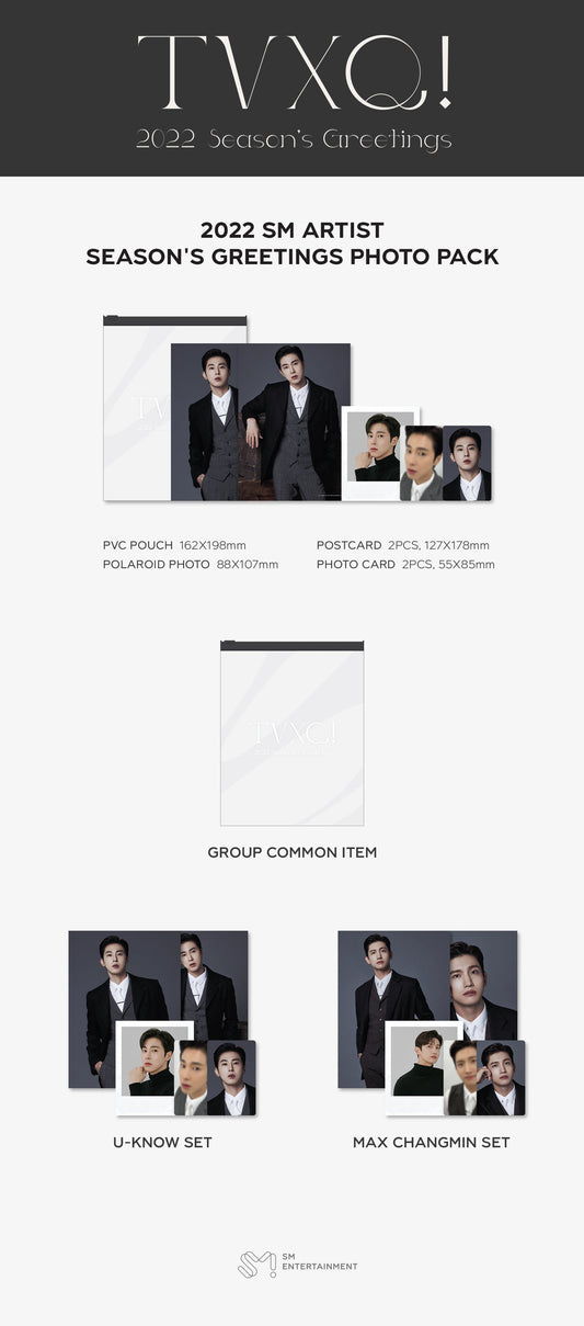 2022 Sm Artist Season's Greetings Photo Pack