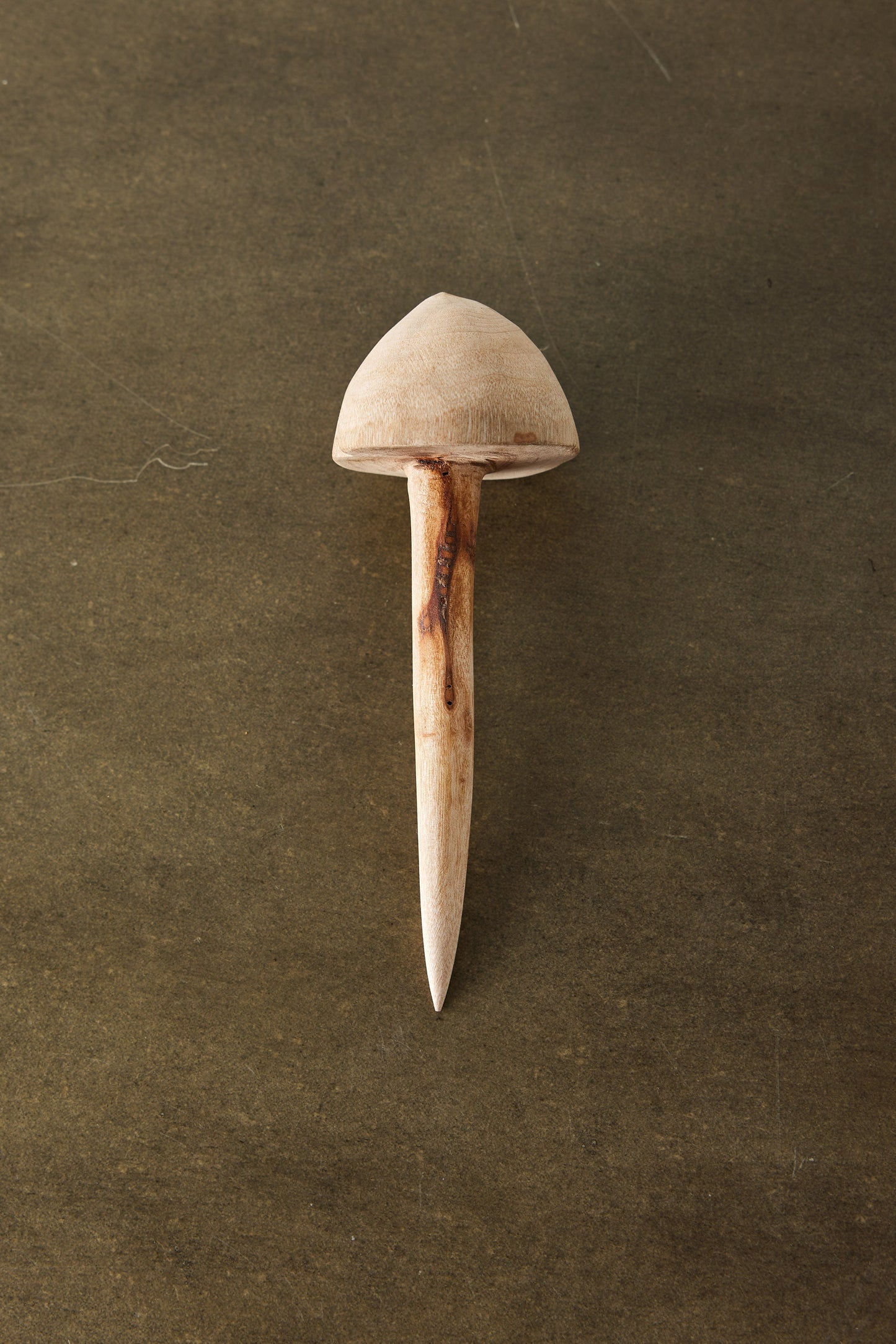 Wooden Mushroom Garden Stick
