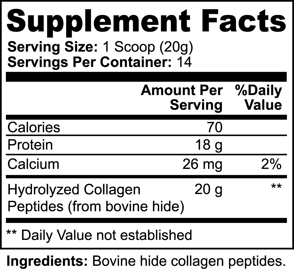 Goiteia Grass-Fed Hydrolyzed Collagen Peptides  9.88 Oz (280g) - Osadia Concept Store