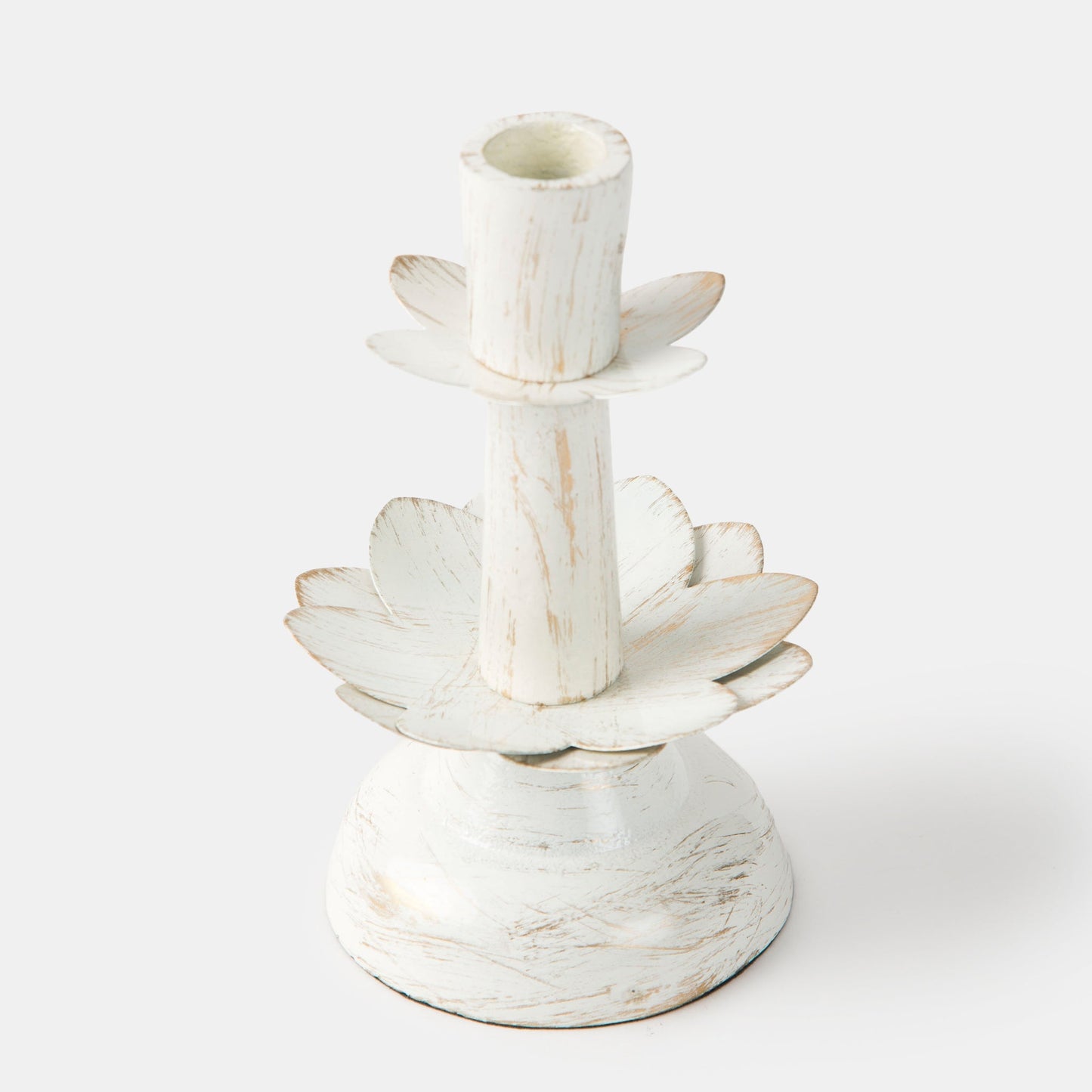 Lotus Bloom Tapered Candleholders
