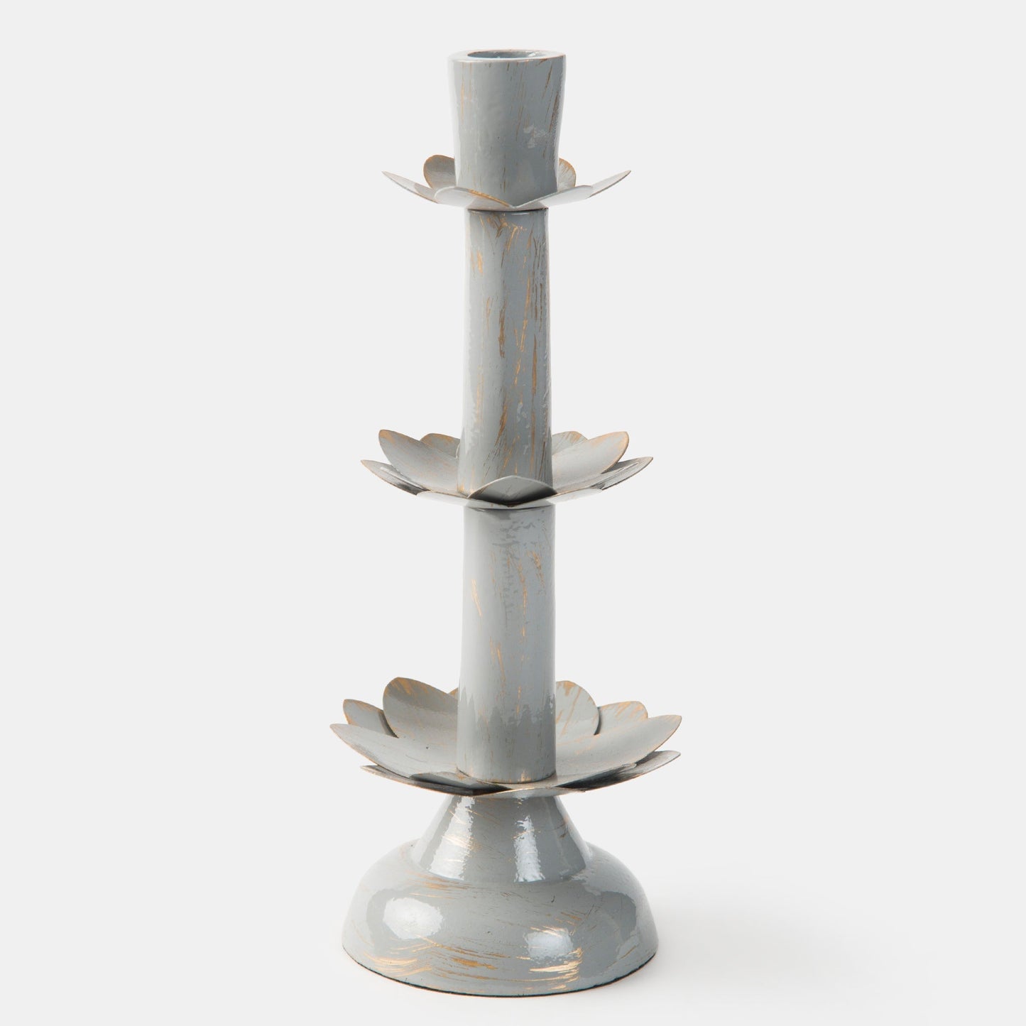Lotus Bloom Tapered Candleholders