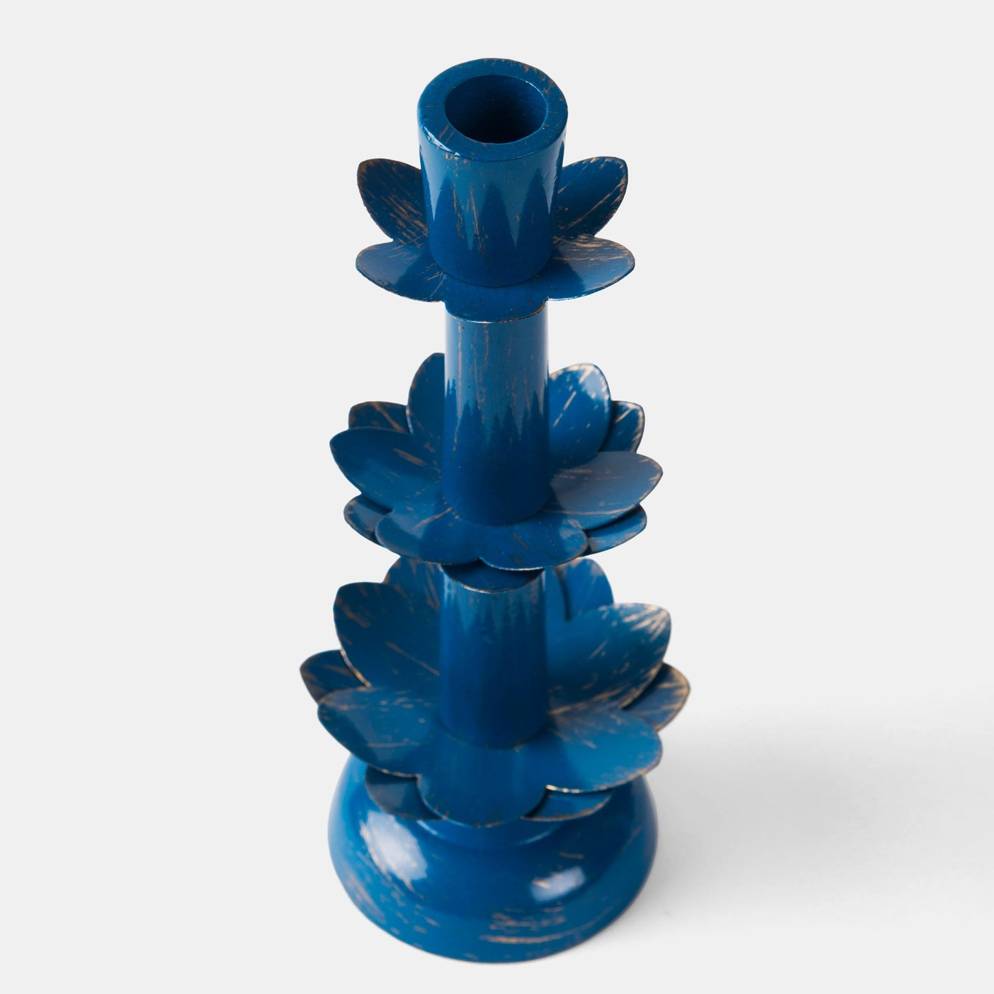 Lotus Bloom Tapered Candleholders