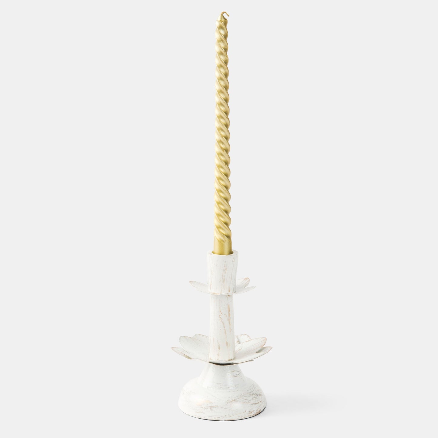 Lotus Bloom Tapered Candleholders