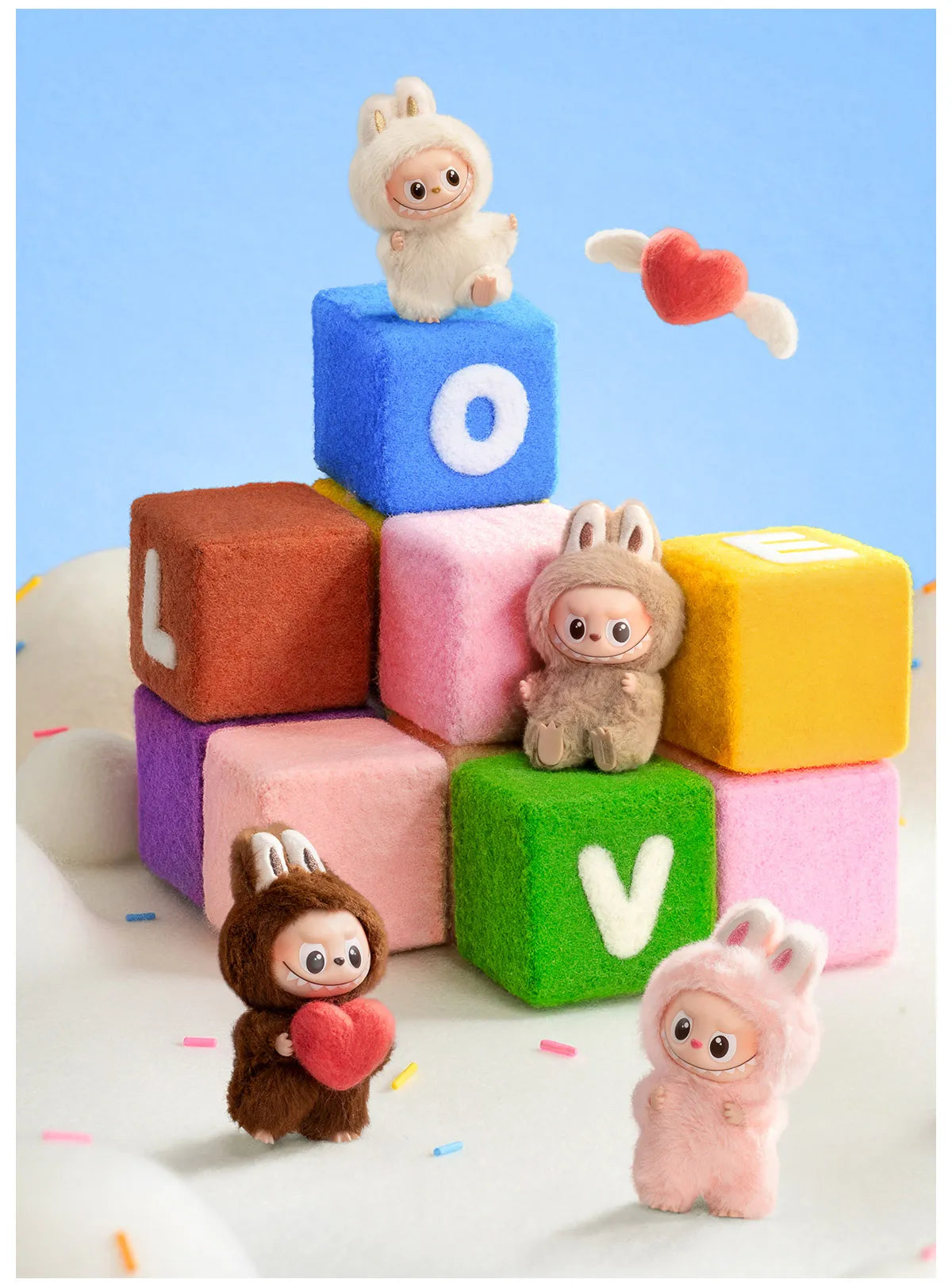 Pop Mart Labubu Pin for Love Series Blind Box (A-M) Yellow - Osadia Concept Store