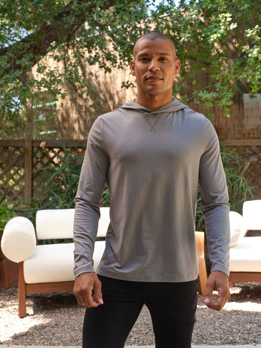 Malone Luxe Jersey Pullover T-Shirt Hoodie