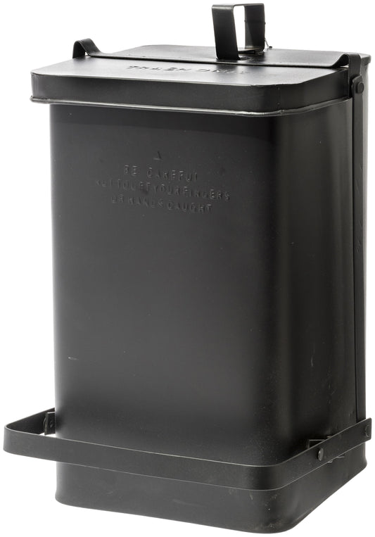 STEP TRASH CAN - BLACK