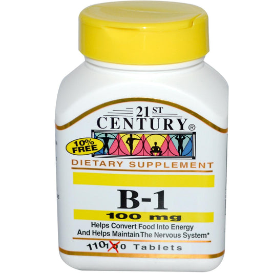 21st Century Vitamin B1 100 Mg Tablets