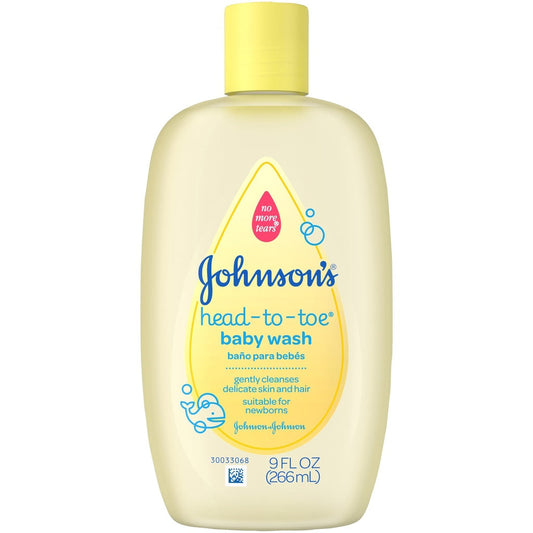 Johnson's Head To Toe Baby Wash For Gentle Cleansing, 9 Fl. Oz