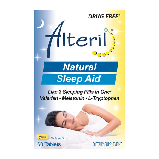 Alteril Sleep Aid All Natural Tablets With L-Tryptophan