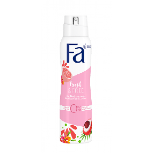 Fa Freshly Free Grapefruit & Lyche 48H Deodorant 150ml
