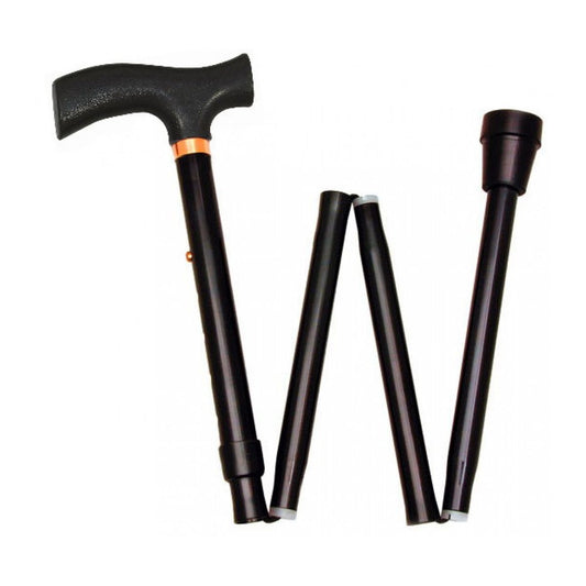 Drive Medical Heavy Duty Folding Cane Lightweight Adjustable With T Handle