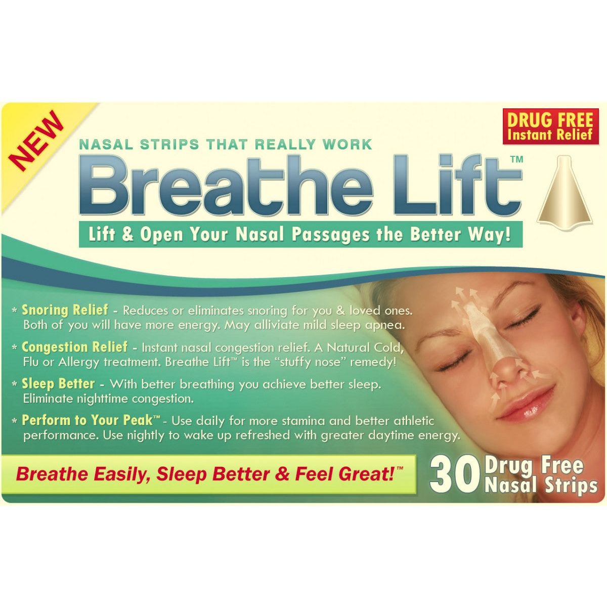 Breathe Right Extra Tan Nasal Strips 26 Ct Box