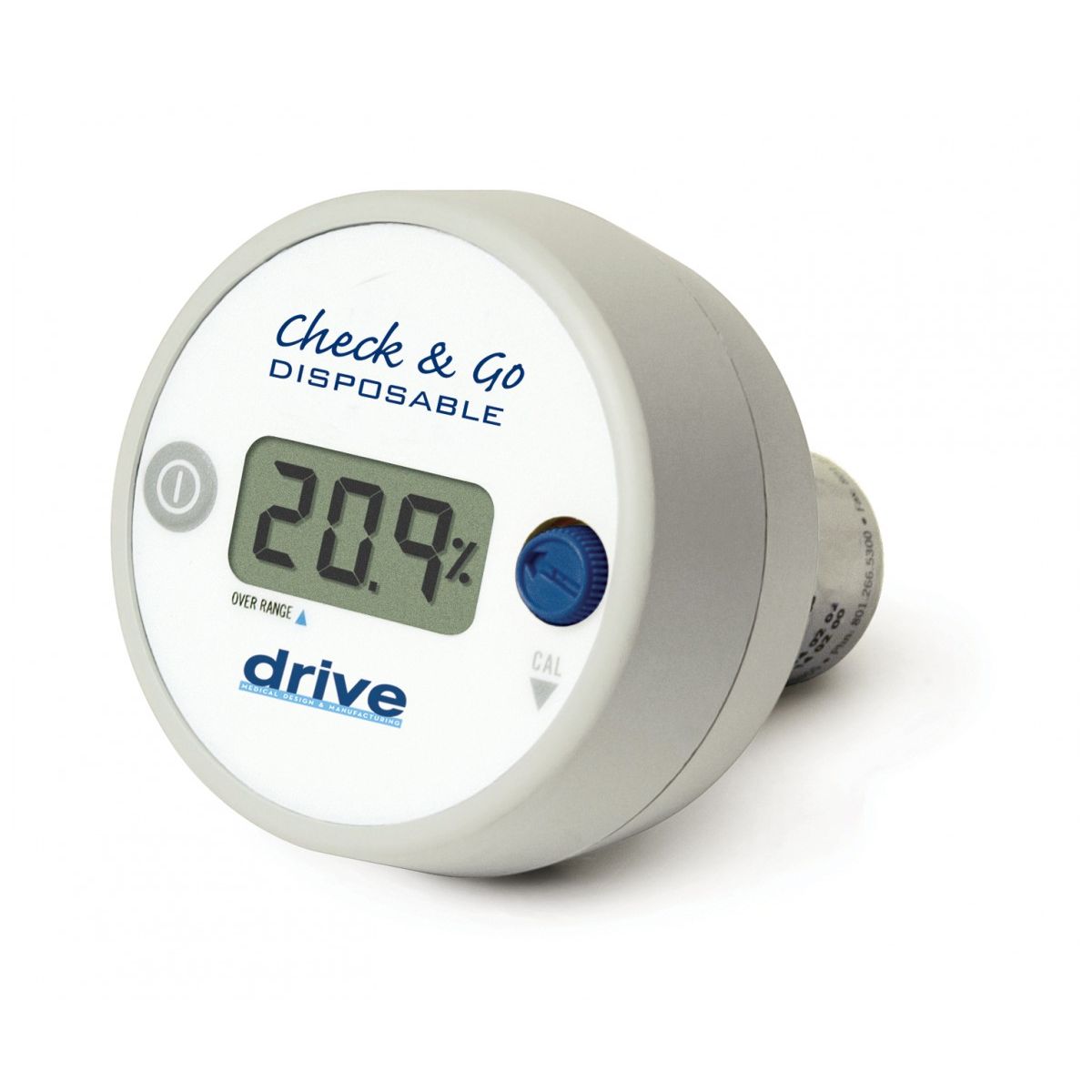 Drive Medical O2 Analyzer With 3 Digit LCD Display