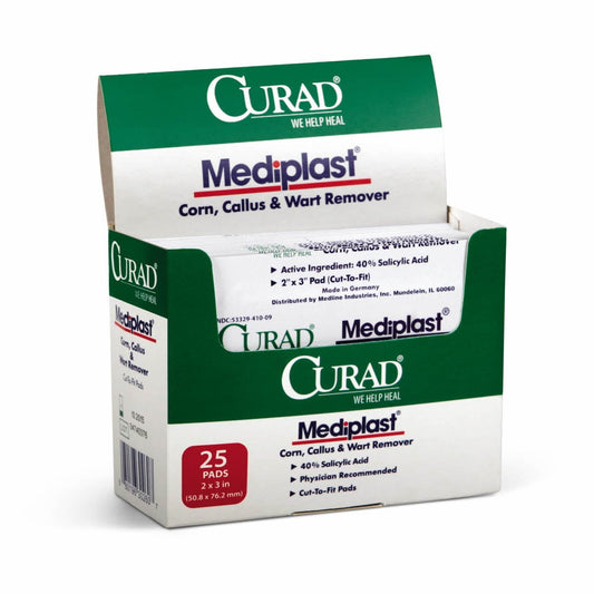 Curad Mediplast Corn, Callus & Wart Remover Pads