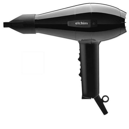 Elchim 2001 High Pressure Professional Hair Dryer - Black