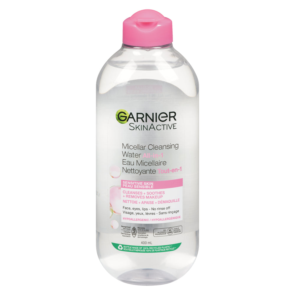 Garnier Skin Active Micellar Cleansing Water, All In 1 13.5 Fl Oz