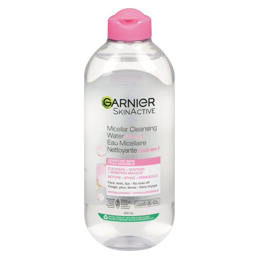 Garnier Skin Active Micellar Cleansing Water, All In 1 13.5 Fl Oz