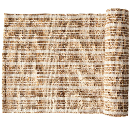 Madeleine Table Runner. Banana Stem Fiber - Handwoven - Fair Trade - Artisan Made