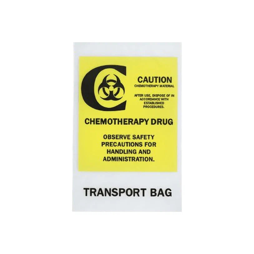 RD Plastics Q134 - Chemotherapy Reclosable Transport Bag