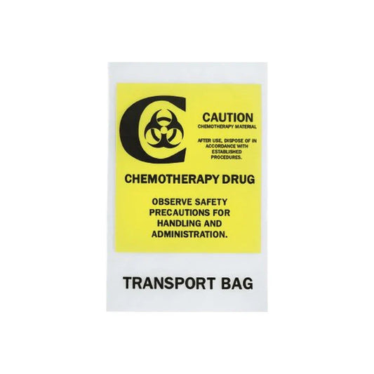 RD Plastics Q134 - Chemotherapy Reclosable Transport Bag