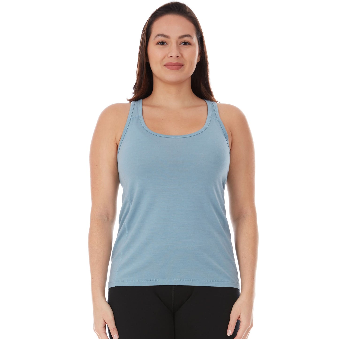 Microweight Women's Wool Racerback Tank Top - Woolverino