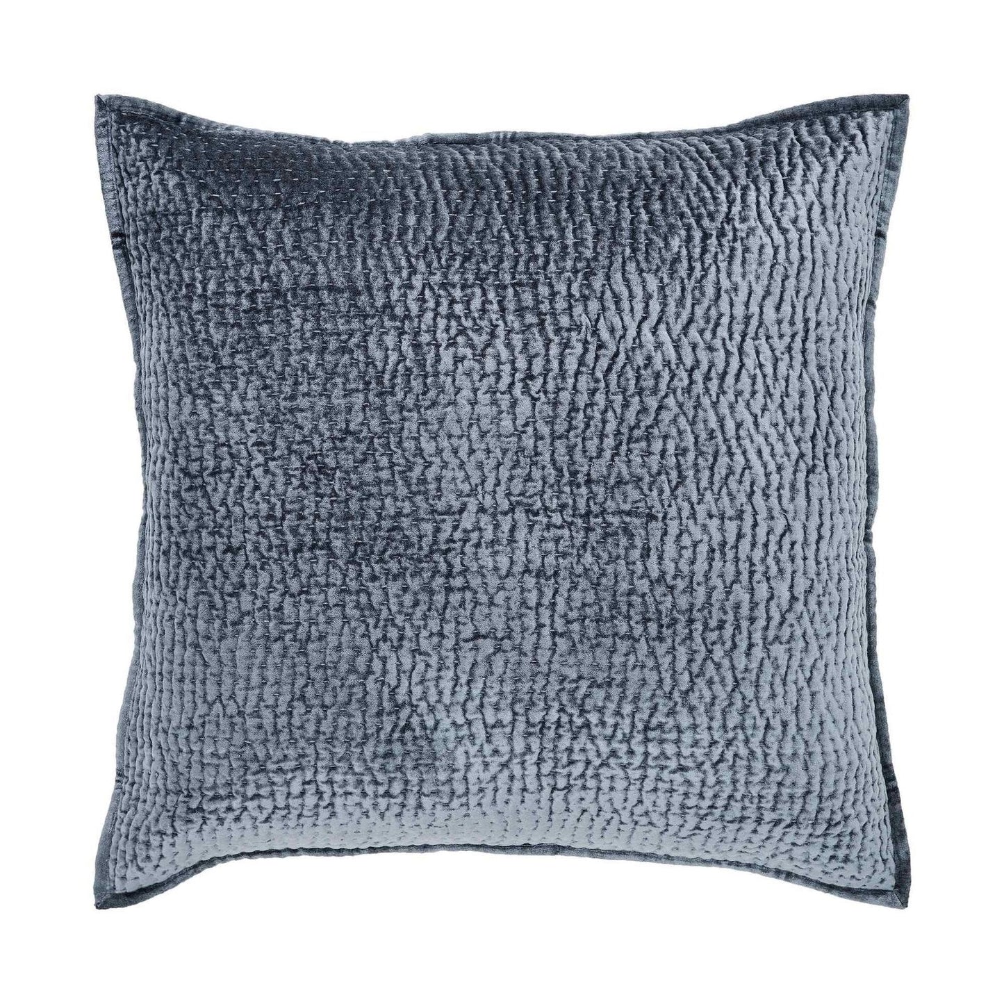Laguna Pick Stitch Velvet Coverlet Sham - Clearance