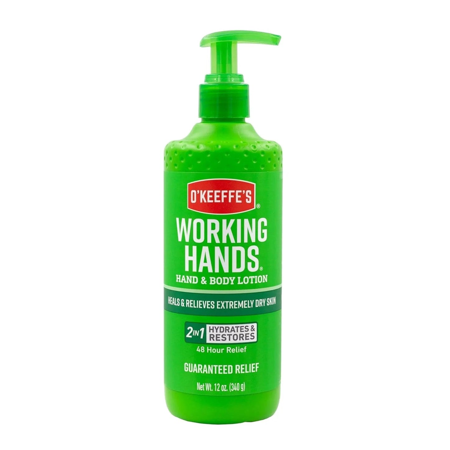 O'Keeffe's Working Hands Hand And Body Lotion 12 Ounce Pump Bottle