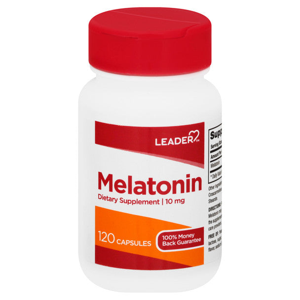 Leader Melatonin, 10 Mg, Capsules