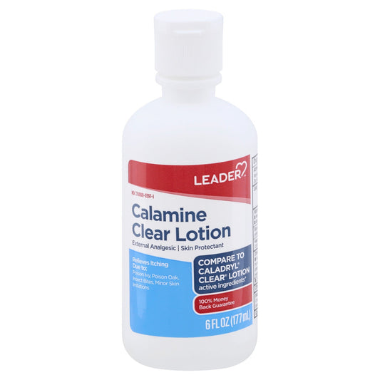 Leader Calamine Clear Lotion Itch Relief 6oz