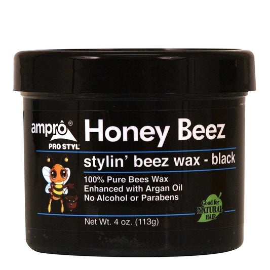 Ampro Honey Beez Wax Black 4 Oz