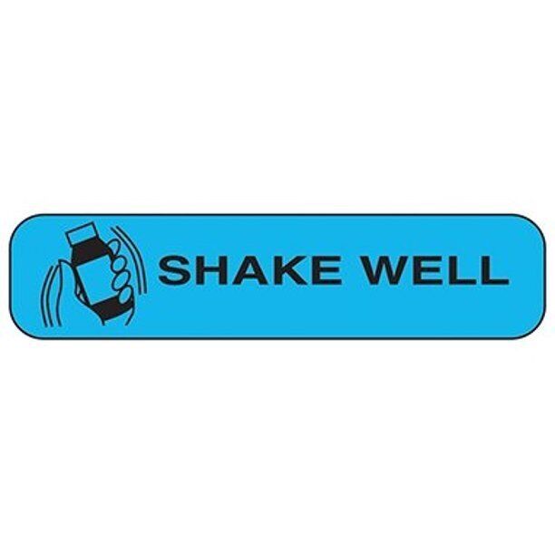 Apothecary Products Label Shake Well 1X