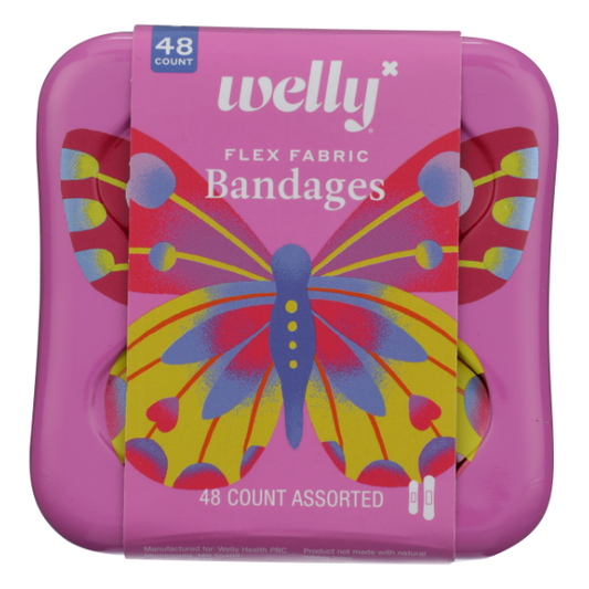 Welly Flex Fabric Butterfly Bandages