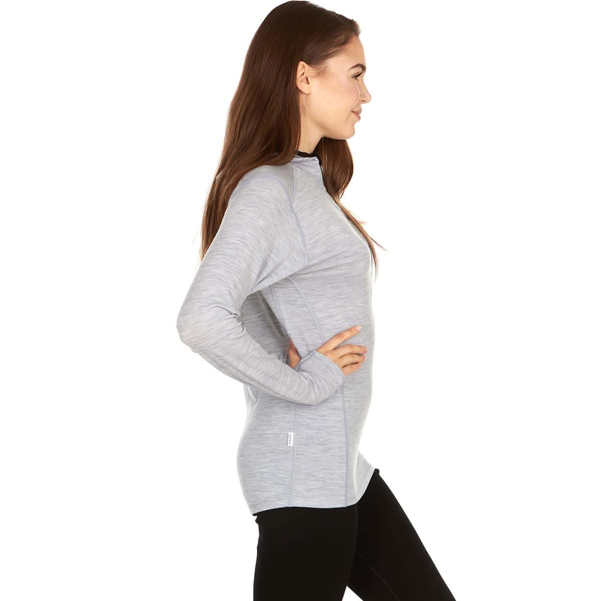 Women's 1/4 Zip Merino Sun Hoodie - Microweight - Osadia Concept Store