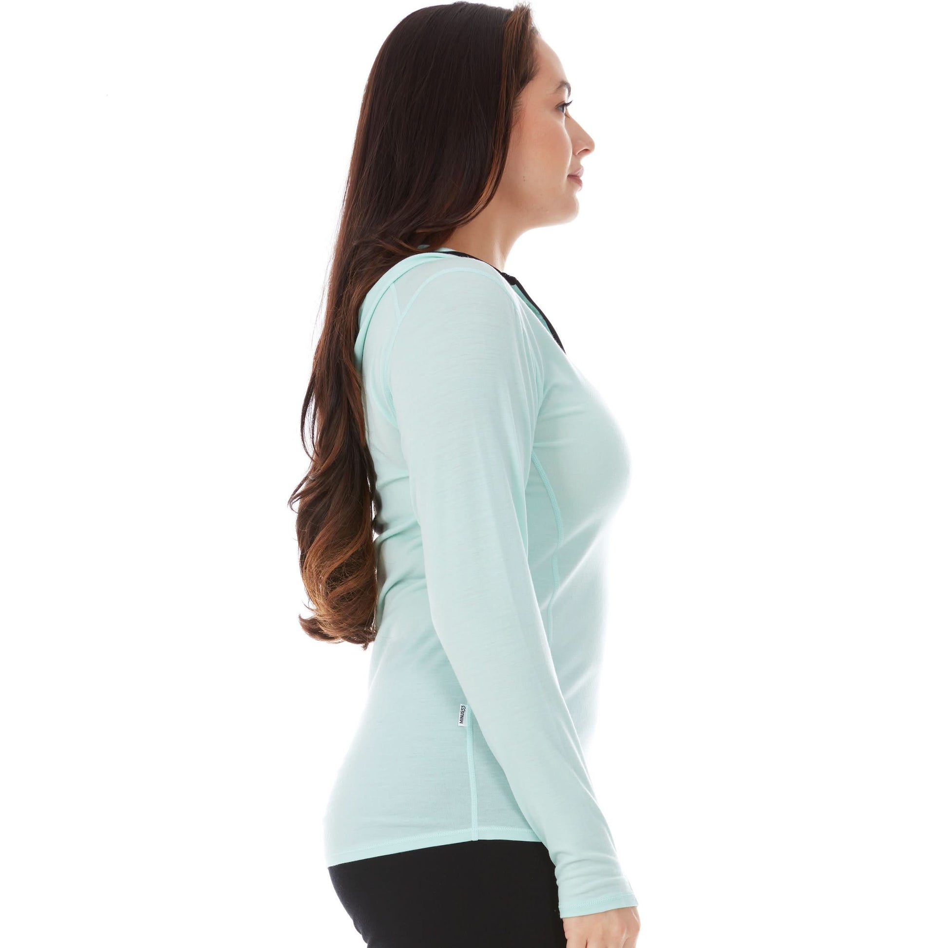 Women's 1/4 Zip Merino Sun Hoodie - Microweight - Osadia Concept Store